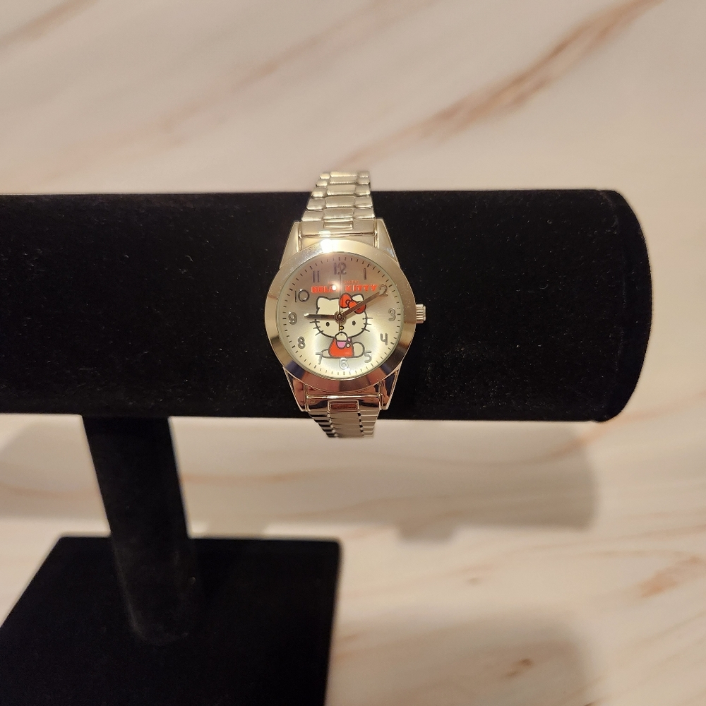 Hello Kitty Silver Watch